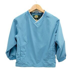 Cabela’s for Kids Windcrest Windbreaker Jacket Shirt w/ Pockets Blue Sz Small